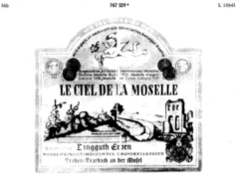 LE CIEL DE LA MOSELLE Logo (DPMA, 21.05.1962)