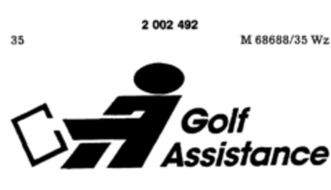 A Golf Assistance Logo (DPMA, 11/16/1990)