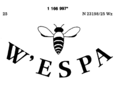 W'ESPA Logo (DPMA, 07.06.1990)