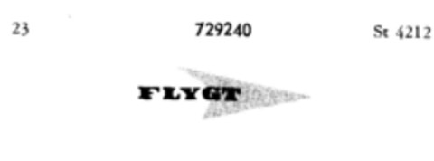 FLYGT Logo (DPMA, 27.10.1958)