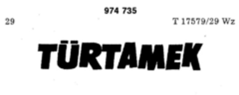 TÜRTAMEK Logo (DPMA, 26.10.1976)