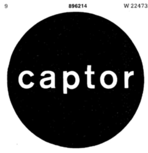 captor Logo (DPMA, 06/30/1970)