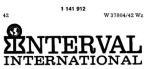 INTERVAL INTERNATIONAL Logo (DPMA, 27.01.1988)