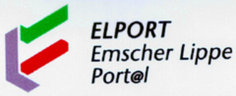 ELPORT Emscher Lippe Port@l Logo (DPMA, 11.04.2001)