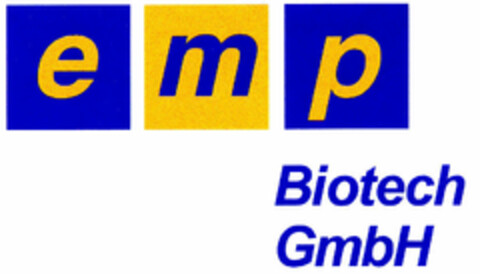 emp Biotech GmbH Logo (DPMA, 04.10.2001)