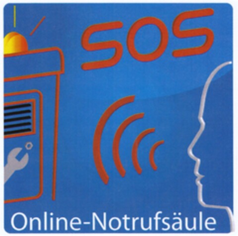 SOS Online-Notrufsäule Logo (DPMA, 11/13/2010)