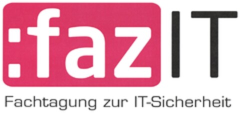 :faz IT Fachtagung zur IT-Sicherheit Logo (DPMA, 02/03/2012)