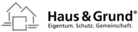 Haus & Grund Eigentum. Schutz. Gemeinschaft Logo (DPMA, 06/01/2012)