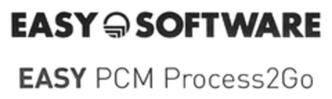 EASY SOFTWARE EASY PCM Process2Go Logo (DPMA, 07.10.2016)