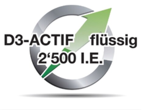 D3-ACTIF flüssig 2`500 I.E. Logo (DPMA, 28.10.2016)