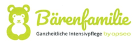 Bärenfamilie Ganzheitliche Intensivpflege by opseo Logo (DPMA, 18.07.2018)