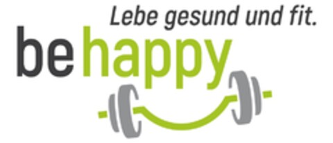 be happy Lebe gesund und fit. Logo (DPMA, 09/05/2018)