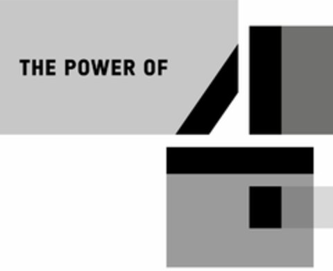 THE POWER OF 4 Logo (DPMA, 12.11.2020)