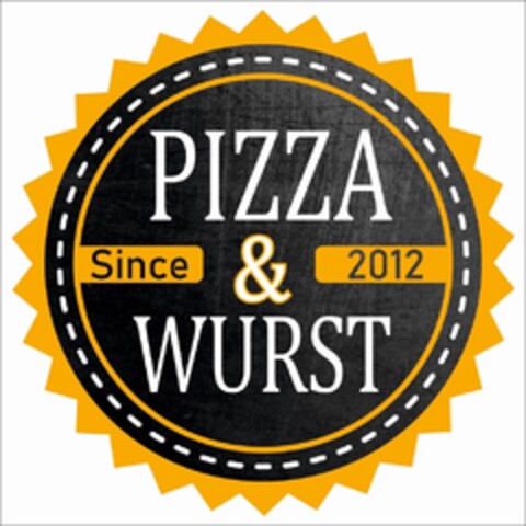PIZZA & WURST Since 2012 Logo (DPMA, 12.04.2023)