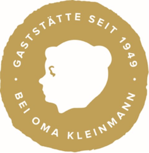 GASTSTÄTTE SEIT 1949 BEI OMA KLEINMANN Logo (DPMA, 26.02.2024)