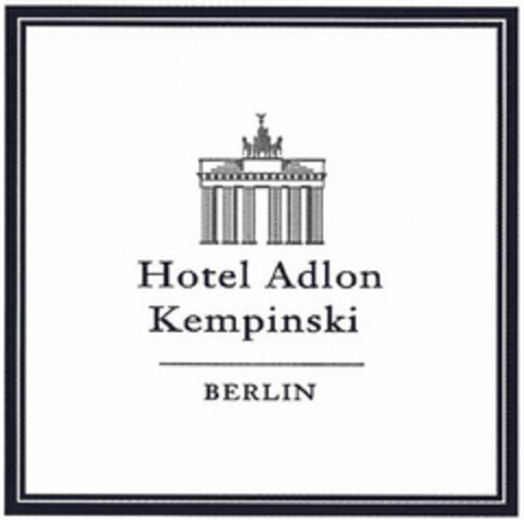 Hotel Adlon Kempinski BERLIN Logo (DPMA, 07/17/2003)