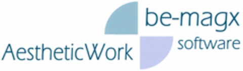 be-magx AestheticWork software Logo (DPMA, 08/25/2004)