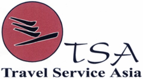 TSA Travel Service Asia Logo (DPMA, 22.09.2005)