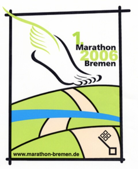 1. Marathon 2006 Bremen Logo (DPMA, 11/01/2005)