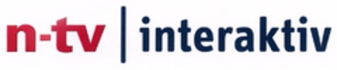 n-tv interaktiv Logo (DPMA, 31.05.2007)