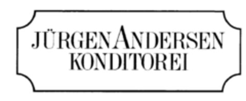 JÜRGEN ANDERSEN KONDITOREI Logo (DPMA, 24.01.1995)