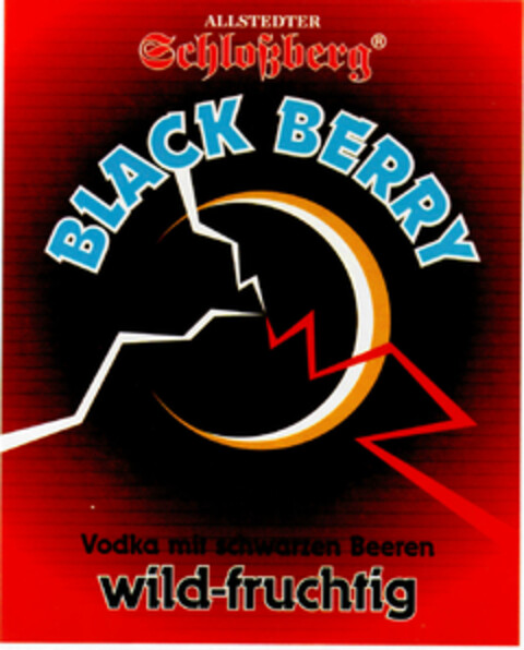 ALLSTEDTER Schloßberg BLACK BERRY Logo (DPMA, 08.03.1997)