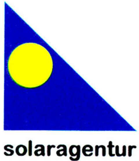 solaragentur Logo (DPMA, 16.05.1997)