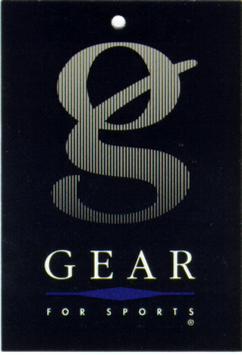 GEAR FOR SPORTS Logo (DPMA, 30.04.1998)