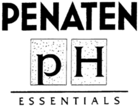 PENATEN pH ESSENTIALS Logo (DPMA, 08/04/1998)