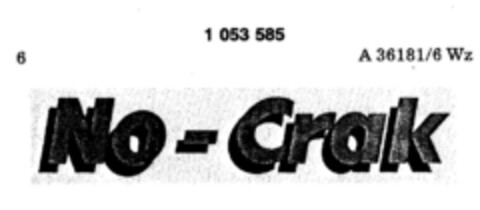 No - Crak Logo (DPMA, 29.09.1982)