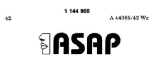 ASAP Logo (DPMA, 01/29/1988)