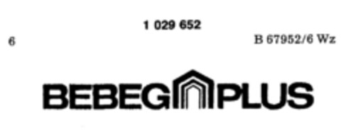 BEBEG PLUS Logo (DPMA, 12.05.1981)