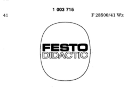 FESTO DIDACTIC Logo (DPMA, 04/02/1979)