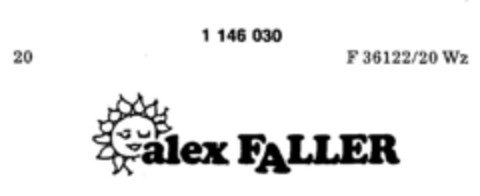 alex FALLER Logo (DPMA, 25.02.1988)