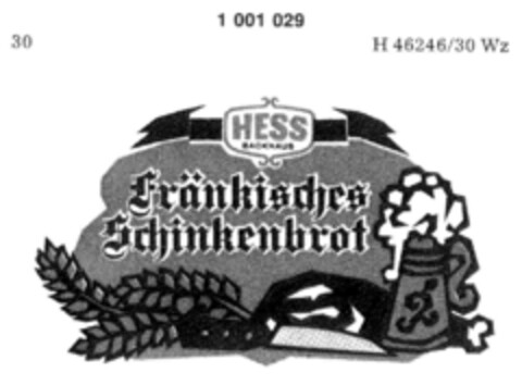 HESS BACKHAUS Logo (DPMA, 22.06.1979)