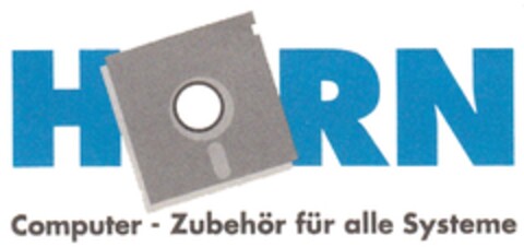 HORN Computer - Zubehör für alle Systeme Logo (DPMA, 06.07.1993)