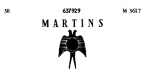 MARTINS Logo (DPMA, 02.02.1952)