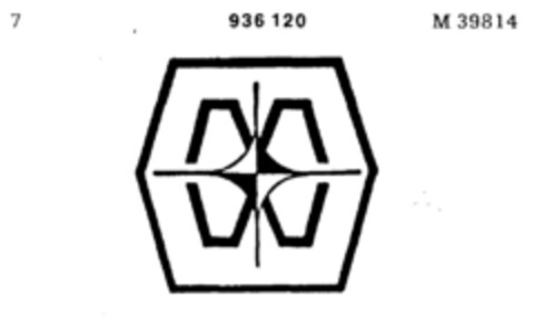 936120 Logo (DPMA, 08.11.1974)