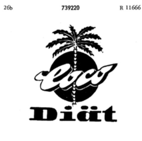 Coco Diät Logo (DPMA, 18.11.1958)