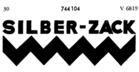 SILBER-ZACK Logo (DPMA, 10/31/1959)