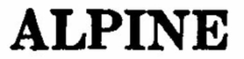 ALPINE Logo (DPMA, 27.07.1959)