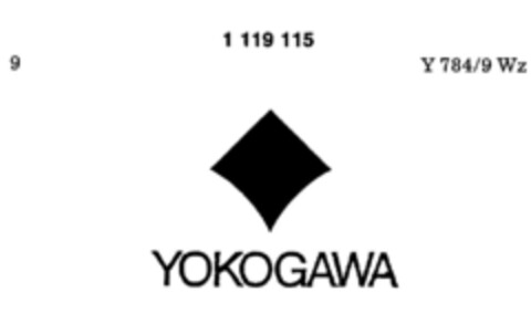 YOKOGAWA Logo (DPMA, 08/18/1986)