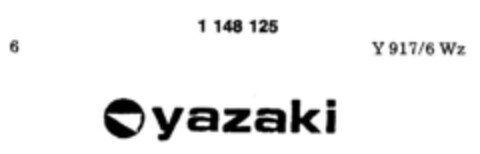 yazaki Logo (DPMA, 25.10.1988)