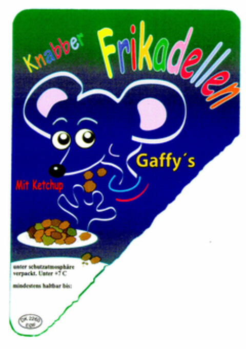 Gaffy's Knabber Frikadellen Logo (DPMA, 21.06.2000)