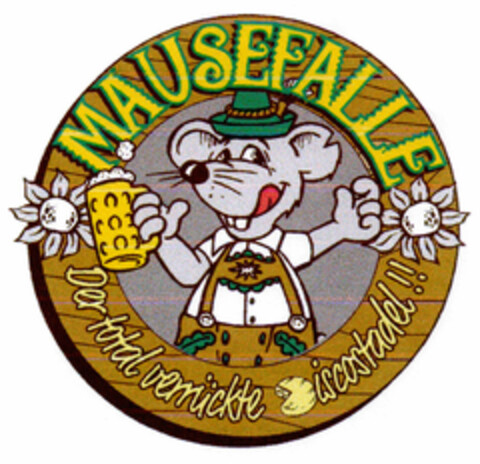 Mausefalle- Der total verrückte Discostadel Logo (DPMA, 28.06.2001)