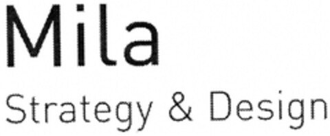 Mila Strategy & Design Logo (DPMA, 05.05.2008)