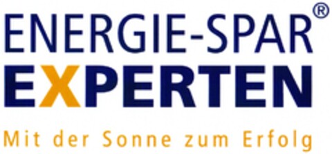 ENERGIE-SPAR EXPERTEN Mit der Sonne zum Erfolg Logo (DPMA, 06.06.2008)