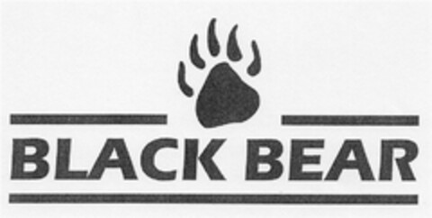 BLACK BEAR Logo (DPMA, 09.09.2008)