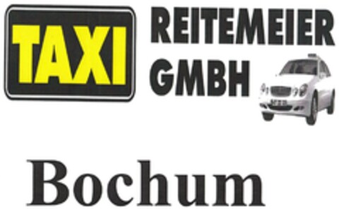 TAXI Reitemeier GmbH Bochum Logo (DPMA, 19.10.2009)