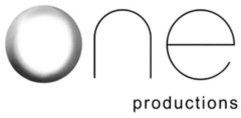 one productions Logo (DPMA, 09.12.2011)